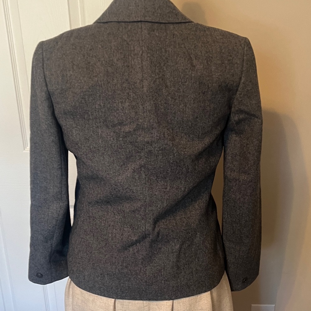 Pendleton Gray Wool Blazer Jacket Small - image 7